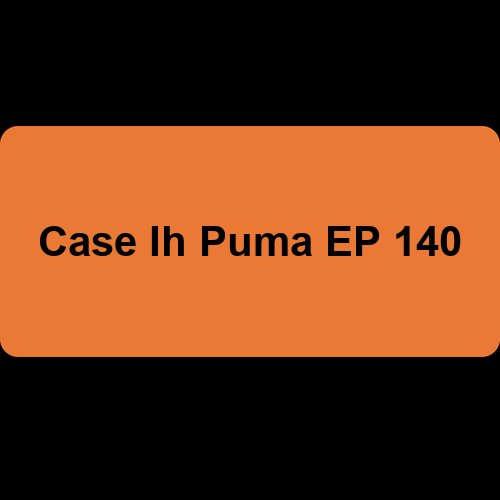 Case Ih Puma EP 140